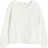 H&M Fine Knit Cotton Cardigan - Natural White (0924139032)