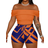 Shein Boho Summer Holiday Off Shoulder TightFitting Top And AllOver Printed Waist Tie Mini Shorts Going Out Set