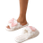 Shein Bowknot Plush Warm Women's House Slippers