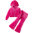 Shein Young Girl Pcs Sets Rhinestone Letter Pattern Velvet Hoodie Flare Pants Sweatpants OutfitsCute Casual VintageGreat For Casual Daily Wear School