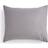 Dunelm Soft Easycare Standard Pillowcase Pair Pillow Case Grey (76x48cm)