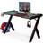 Bigzzia Home Office Desk Gaming Desk, 600x1200x720mm