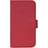 Gear iPhone 16e Kunstlæder Flip Cover MagSafe Kompatibel Rød