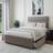 Dunelm Fabric Divan 90x190cm