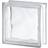 Seves Glass Block Glasblock Moln Klar 190x190x80mm