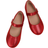 Shein One Pair Of Cute Gold Slip-Resistant Flat Princess Shoes For Outdoor Activities, Suitable For And Summer