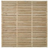 Forest Garden Contemporary Double Slatted Fence Panel 180x180cm