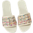 Shein Womens Elegant And Fashionable Beige And Black Flat Slippers Suitable For And Summer With Square Toe And Versatile Design Ladies Comfortable So