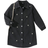 Shein Girls Casual Comfortable Loose Denim Shirt Dress With Daisy Embroidery