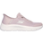 Skechers GO Walk Flex Grand Entry, Mauve Textile/Trim, UK, Mauve Textile Trim