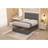 Somnior Chambery Hybrid Pocket Sprung Orthopaedic Ottoman Bed Set with Headboard Plush Velvet Small Double