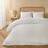 OHS Tufted Stripes Set Double Duvet Cover White