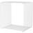 Montana Panton Wire Single Shelf 25,7 cm Snow Shelving System 34.8x34.8cm