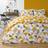 OHS Abstract Shapes Set Ochre Duvet Cover Grey, Yellow, White (198x137cm)