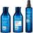 Redken Extreme Shampoo 300ml Conditioner 300ml and Anti-Snap 250ml Pack - Clear