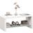 Homcom High Gloss Storage Coffee Table