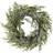 Hill Interiors Frosted Pine And Eucalyptus Wreath Flower One Size Artificial Plant