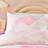 Catherine Lansfield Soft As A Cloud Set Duvet Cover Pink