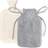 Livivo 2L Hot Water Bottle with Faux Fur Fleece Cover