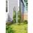 Living and Home 2 Pieces 5FT 1.6m Garden Obelisk Plastics Trellis