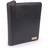 Catwalk Collection Handbags Khloe Leather A4 Zipped Conference Folder With Notepad - Black