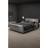 Home Discount Vittorio King Size Bed Frame Crushed Velvet Silver Light Grey Velvet