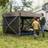 OutSunny Hexagon Pop Up Gazebo 3 x 3 m with 5 Sides