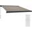 OutSunny DIY Retractable Canopy with Remote Controller for Patio Light Grey One Size