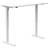 ConSet Hæve-Sænkebord 60 x 140 cm Hvid Skrivebord 60x140cm
