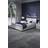 Home Discount Vittorio Double Bed Frame Crushed Velvet Silver Light Grey Velvet
