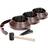 Harbour Housewares Flexible Plastic Lawn Edging 30m x 4cm Brown