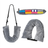 Ergonomie ohne Grenzen Travel Stuffable with Clothes Neck Pillow Grey