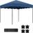 OutSunny Pavillon 3x3m Wasserabweisend Stabil Winterfest Pop-up Faltpavillon mit UV Schutz 50+
