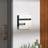 Homcom Wall Mounted Post Box with Viewing Window
