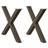 vidaXL Dining Legs 90 x 72-73 cm 2 pcs Table Leg