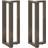 vidaXL Konsolbordsben T-Formet 2 Stk Naturstål 38 x 25 x (72-73) cm Stål Bordben