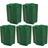 Selections Set of 5 Green Plastic Garden Lawn Edging 9m x 15cm Roll