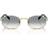 Prada PR B53S Sunglasses - Pale Gold