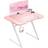 GTPLAYER Gaming Desk Computer Desk Sturdy Carbon Fiber Z Frame Large Gaming PC Table 100 cm