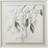 Hill Interiors Dolce Mottle Leaf Brown Framed Art 100x100cm