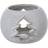 Hill Interiors White Ceramic Tree Cut-Out Round Tealight Candle Holder