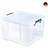 Fellowes Bankers 48L Plastic Box with Lids Storage Box