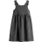 H&M Girls Grey Bow-detail jersey school dress 8-10Y