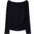 Stradivarius Long Sleeve T-shirt - Black