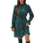 Shein Womens Full Printed Ruffle Sleeve Long Sleeve Dress