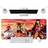 Röd One Piece Anime Gaming Musmatta XXL 800 x 300 mm