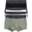 H&M Trunks 5-pack - Black/Khaki Green/White (0589520041)