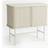 H&M Skåp Med Jalusidörrar Beige Sideboard 80x77cm