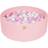 Meow Baby rosa bollhav med 250 bollar, Amour: 40 cm - 250 bollar