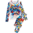 Shein pcs Teenage Boys Fashion Game Controller Graffiti Print Snug Fit Long Sleeve Pajama Set